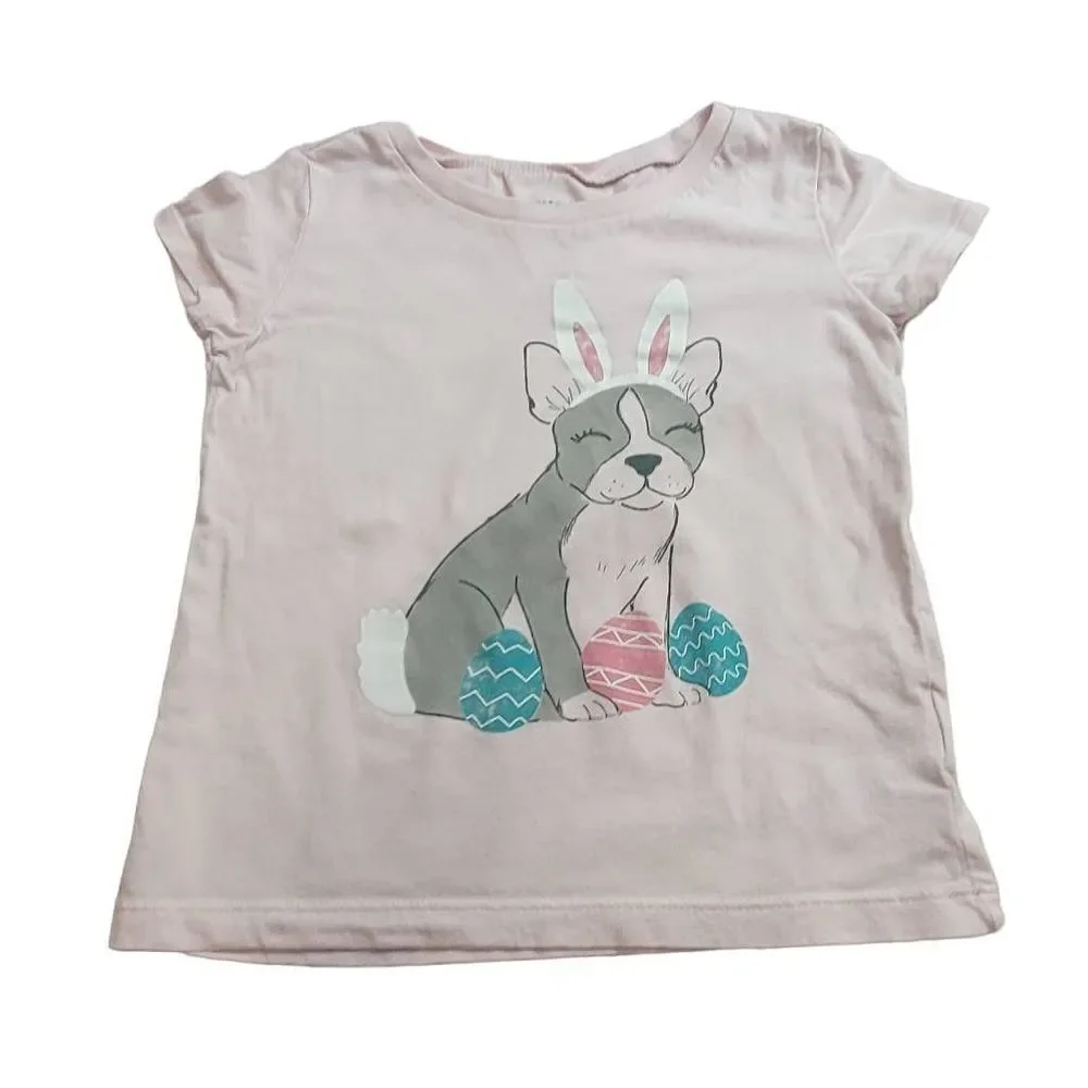 Carter's Easter Bunny dog shirt 3T